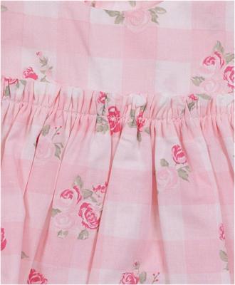 Mintini MB7159A * MB7159A Floral Dress with bow  (12-24 months)