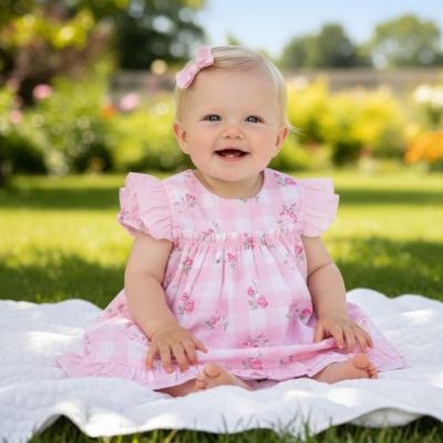 MB7159P  Floral Dress  (3-9 months)