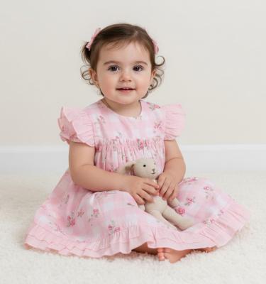 MB7159  Floral Dress  (3-9 months)