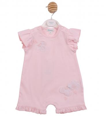 Mintini MB7205 * MB7205P 3D Flower Romper (3-12 months)