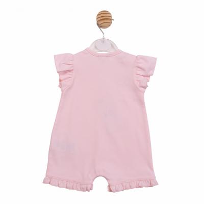 Mintini MB7205 * MB7205 3D Flower romper  (3-12 months)