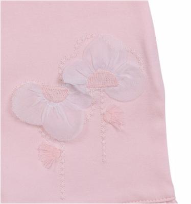 Mintini MB7205 * MB7205 3D Flower romper  (3-12 months)