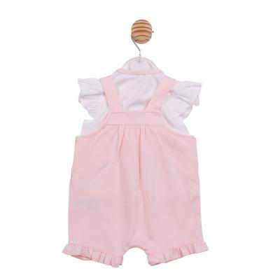 Mintini MB7206A * MB7206A 3D Flower Dungaree Set(12-24 months)