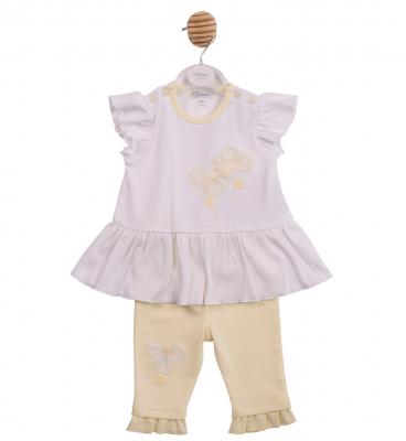 Mintini MB7217 * MB7217Y 3D Flower Leggings Set (3-9 months)