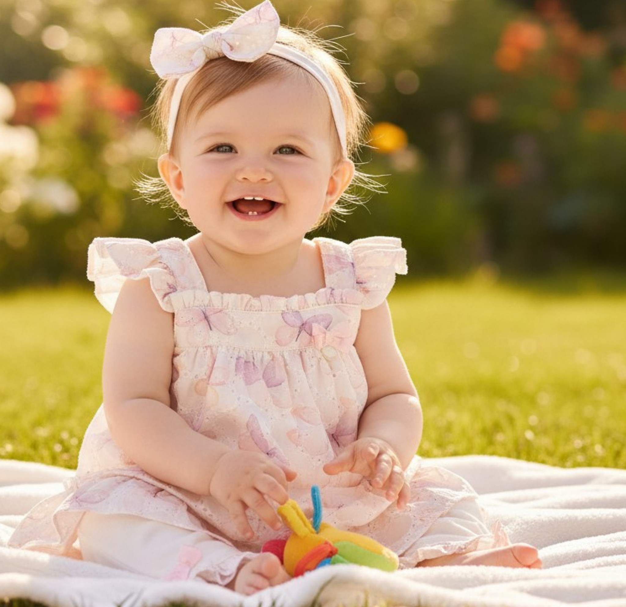 Mintini MB7225 * MB7225 Butterfly Dress and Legging Set (3-9 months)