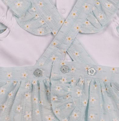 Mintini MB7254 * MB7254A Floral Cross Back 3 Piece Sun Set (12-24 months)