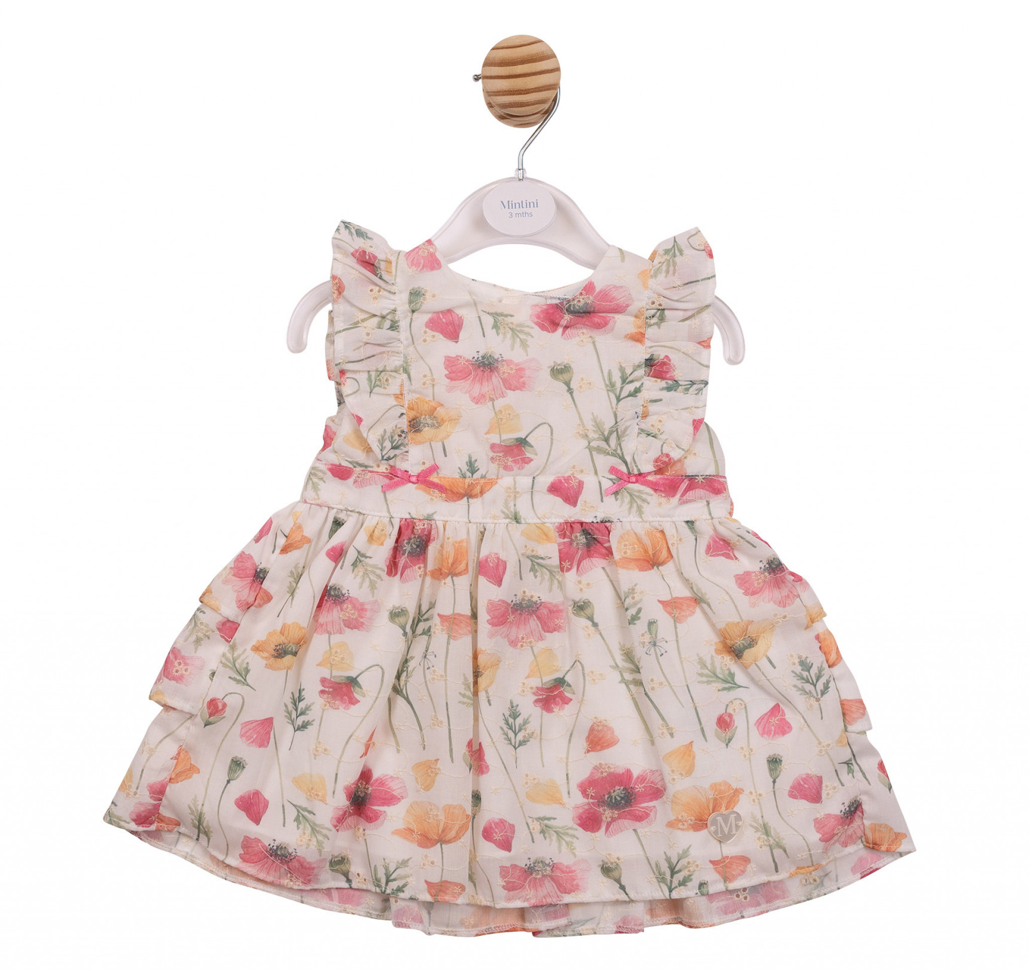 Mintini MB7258 * MB7258A Poppy Broderie Jam Dress (12-24 months)