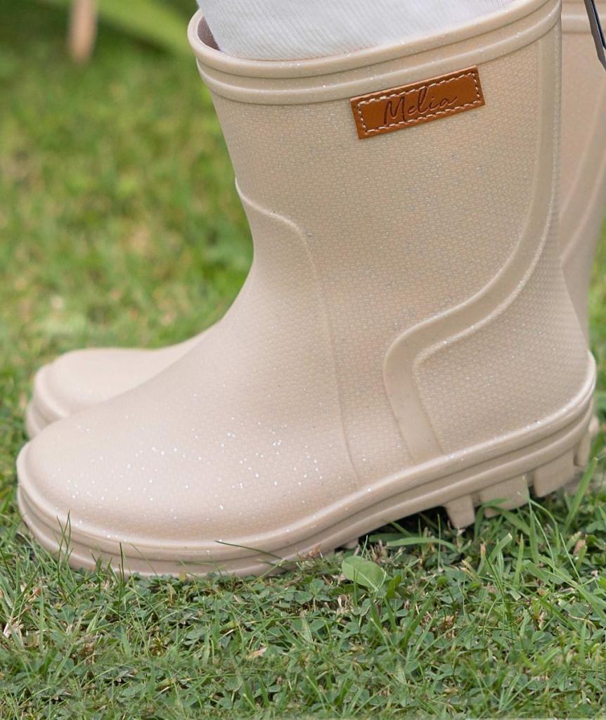 Melia  * MEAngel-Beige  Welly Boots (24-30)