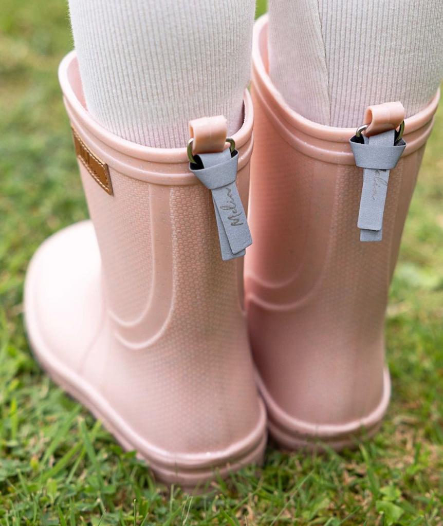 Melia  * MEAngel-P Pink Welly Boots (24-30)