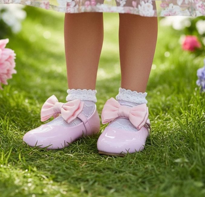 Melia Madeline * MEMedeline Madeline Bow Shoe (Pink Singles)