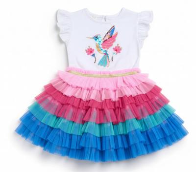 Miss H14007 * MIH14007A Humming Bird Tutu Dress (3-5 years)