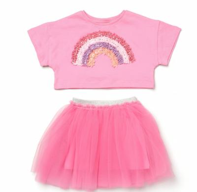 MIH14027  Rainbow tutu set ( 3-5 years)