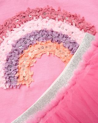 Miss H14027 * MIH14027 Rainbow tutu set( 3-5 years)