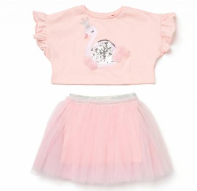 Miss H14027 * MIH14046p Swan Tutu Set (3-5 years)