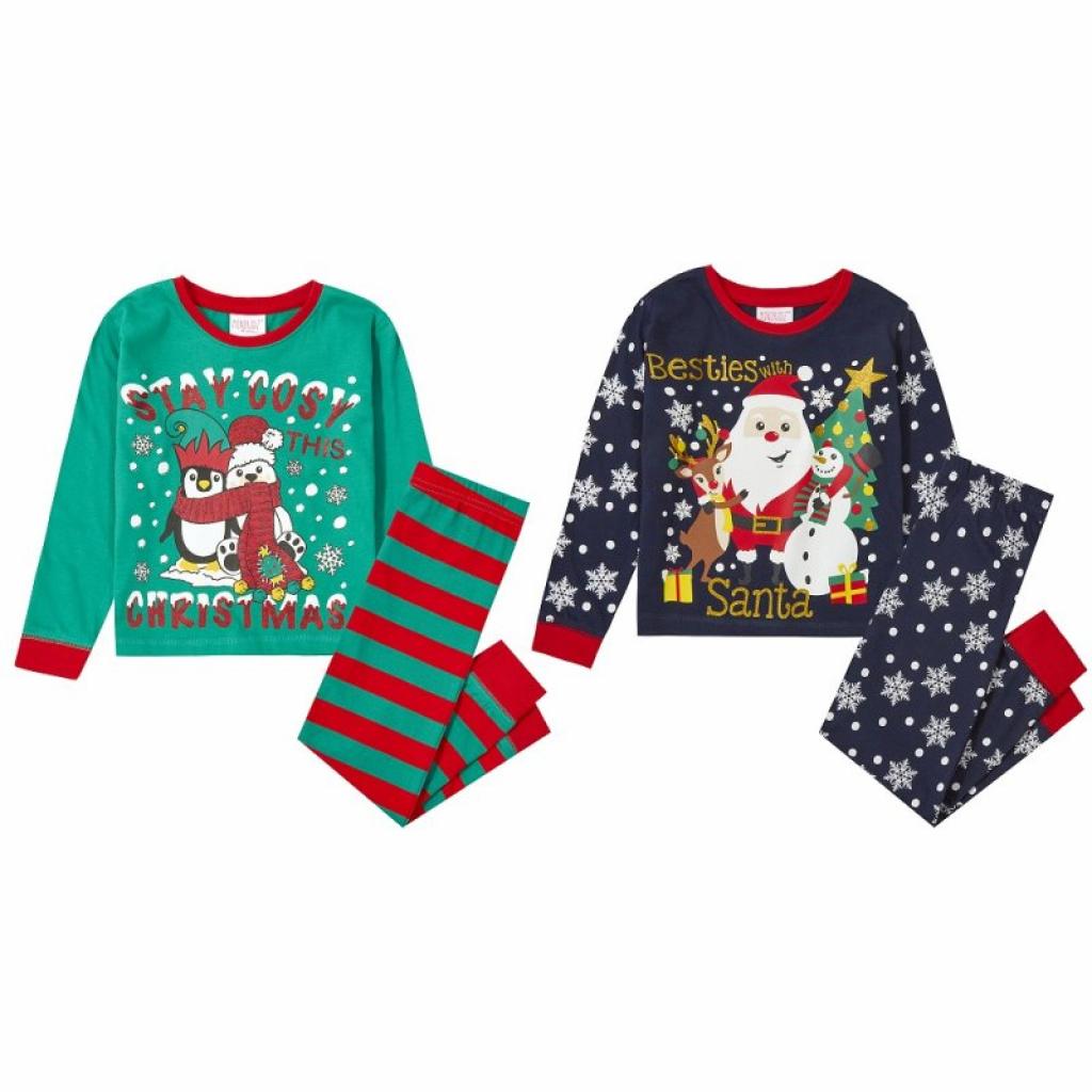 MiniKidz 15C424  MK15C488 Christmas Pyjamas ( 2-6 years)