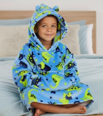 MK18C1081D  Dinosaur Oversize Hoodie  (3-6 years)