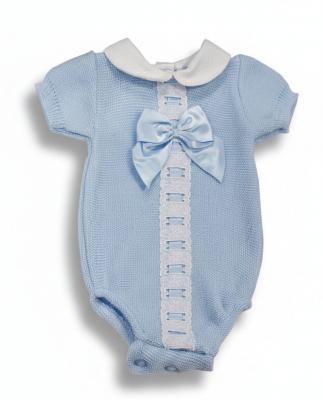 My Little Chick BW-10-093 503532010093 7 ML10-093-s Ribbon Romper (Newborn - 9m)