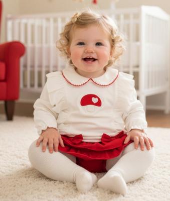 JF20-2721  "Mushroom" Jam Pants Set  (NB-6 months)