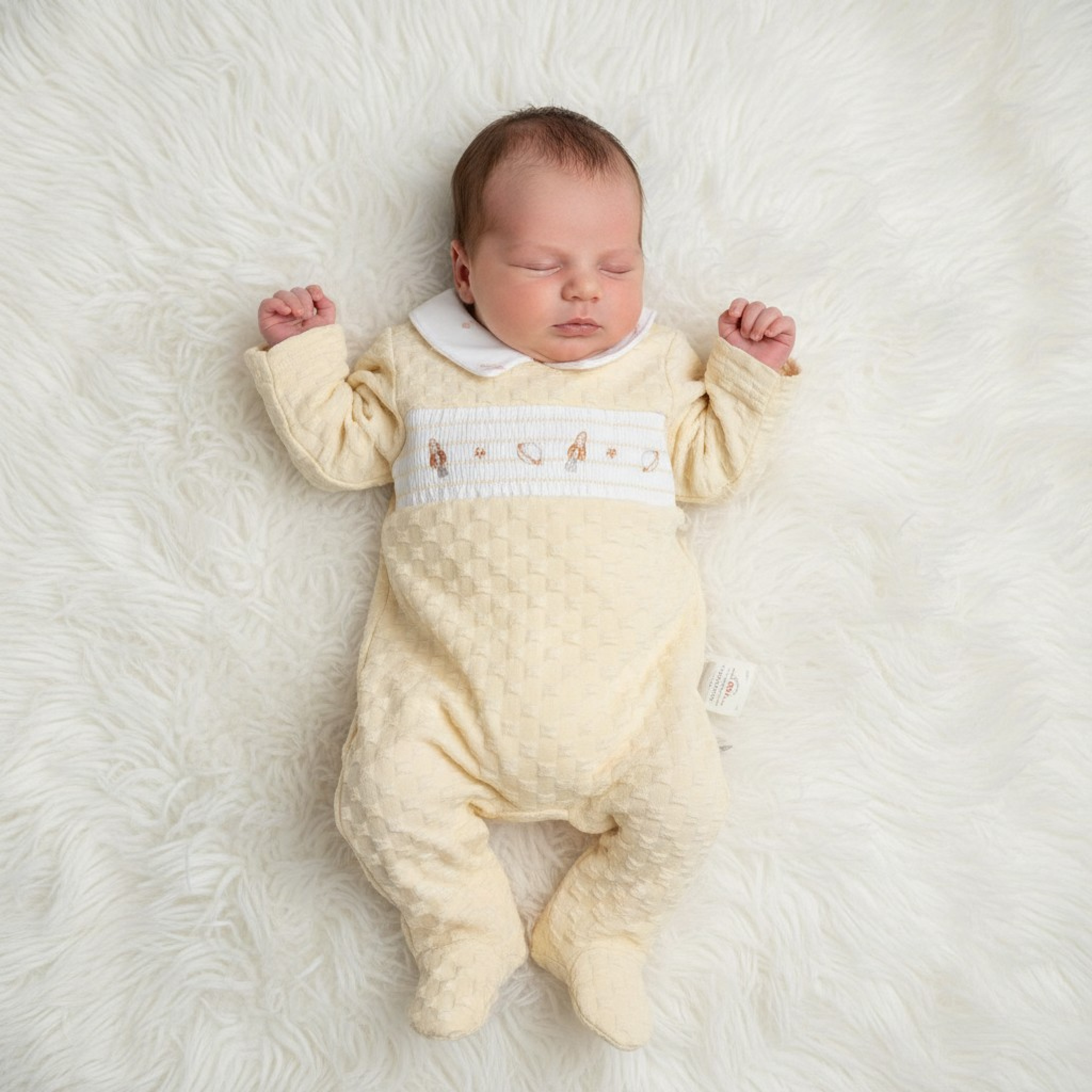 My Little Chick BIS-20-731 5035320707310 ML20-731-T Smocked "Space" All in One (3-8lbs)