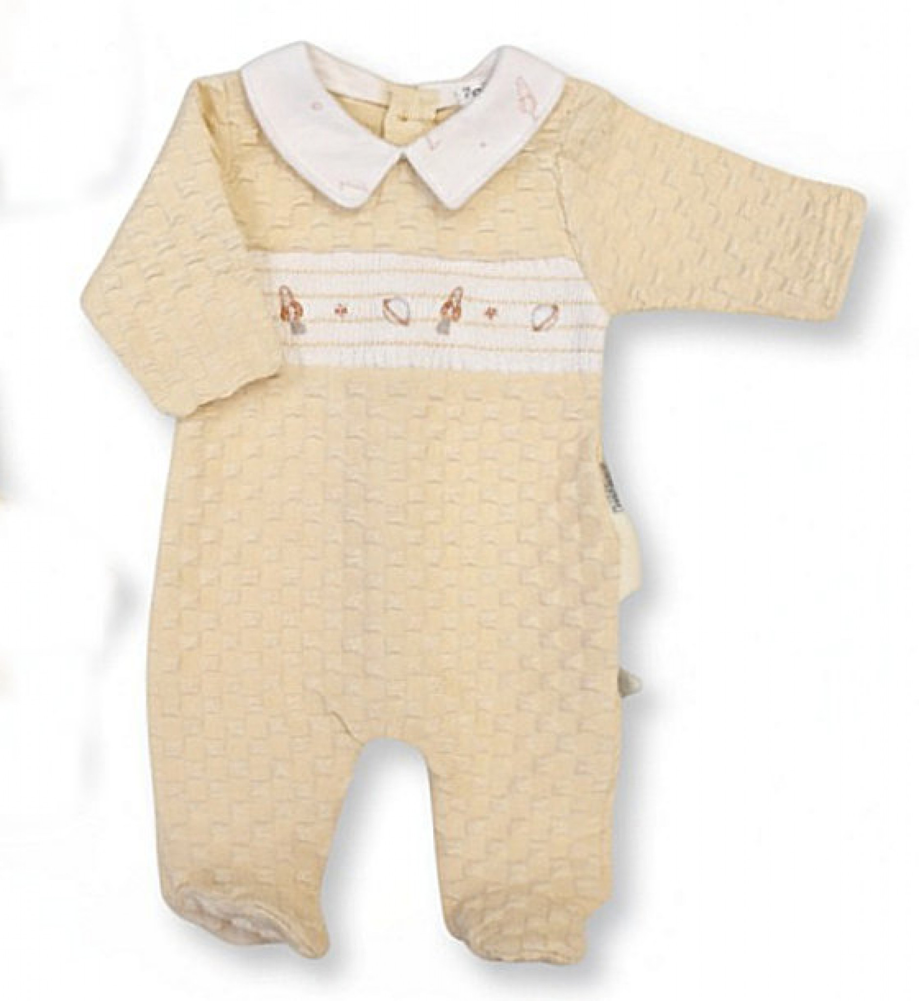 My Little Chick BIS-20-731 5035320707310 ML20-731T Smocked "Space" All in One (3-8lbs)