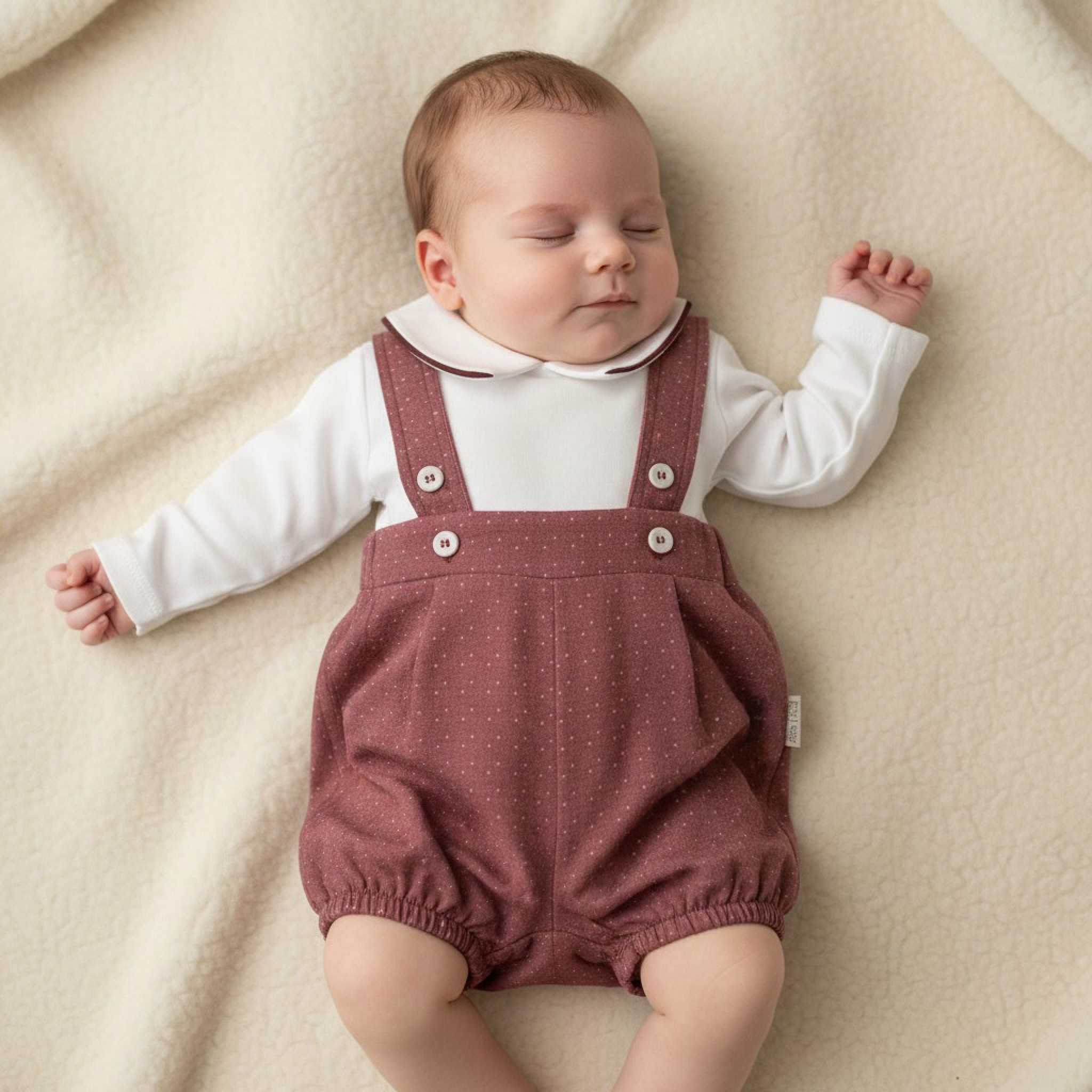 My Little Chick BIS-2020-2500 5035320025001 ML2020-2500 Short Dungaree Set (NB-6m)