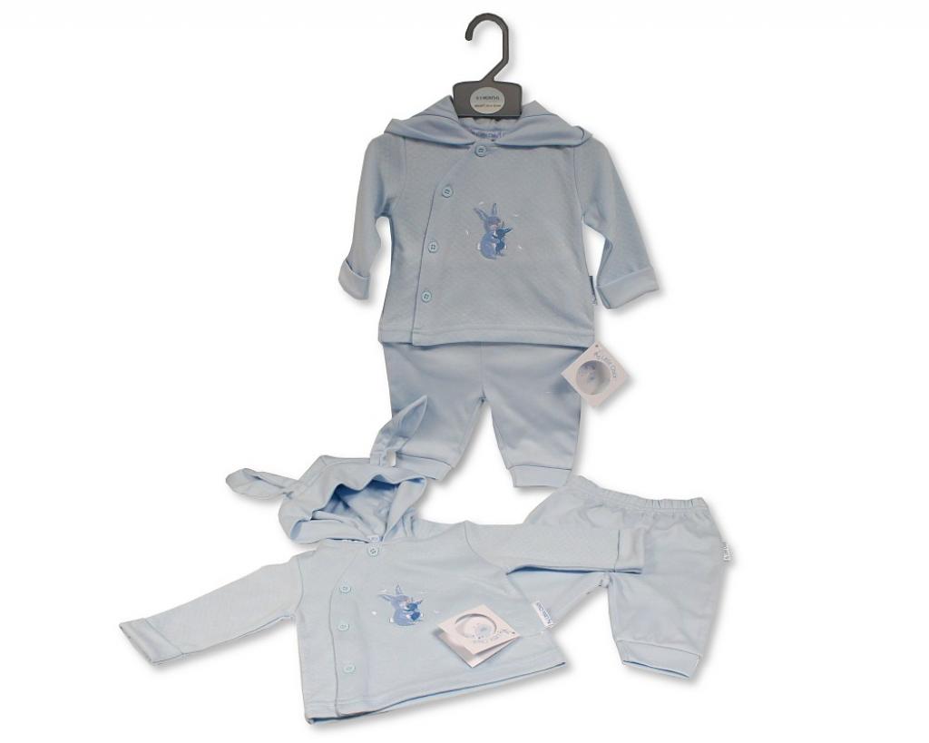 My Little Chick BIS-2020-2556 All sizes = 5035320025568 ML2020-2556 "Bunny" Two Piece Set (NB-6 months)