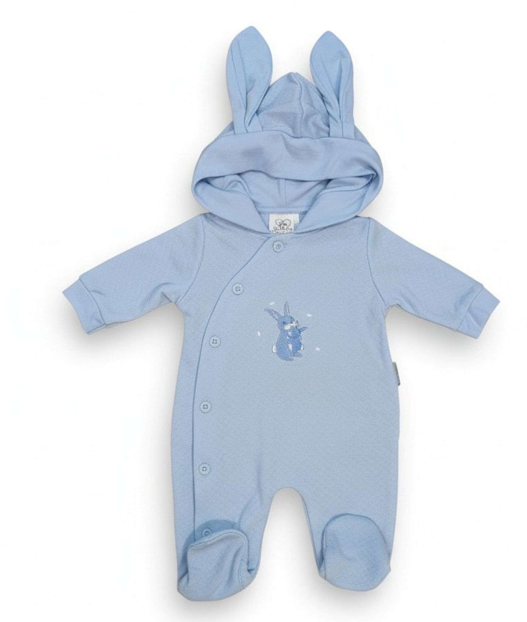 My Little Chick BIS-2020-2557 All sizes = 5035320025575 ML2020-2557S Pointelle "Bunny" All In One (NB-6 months)