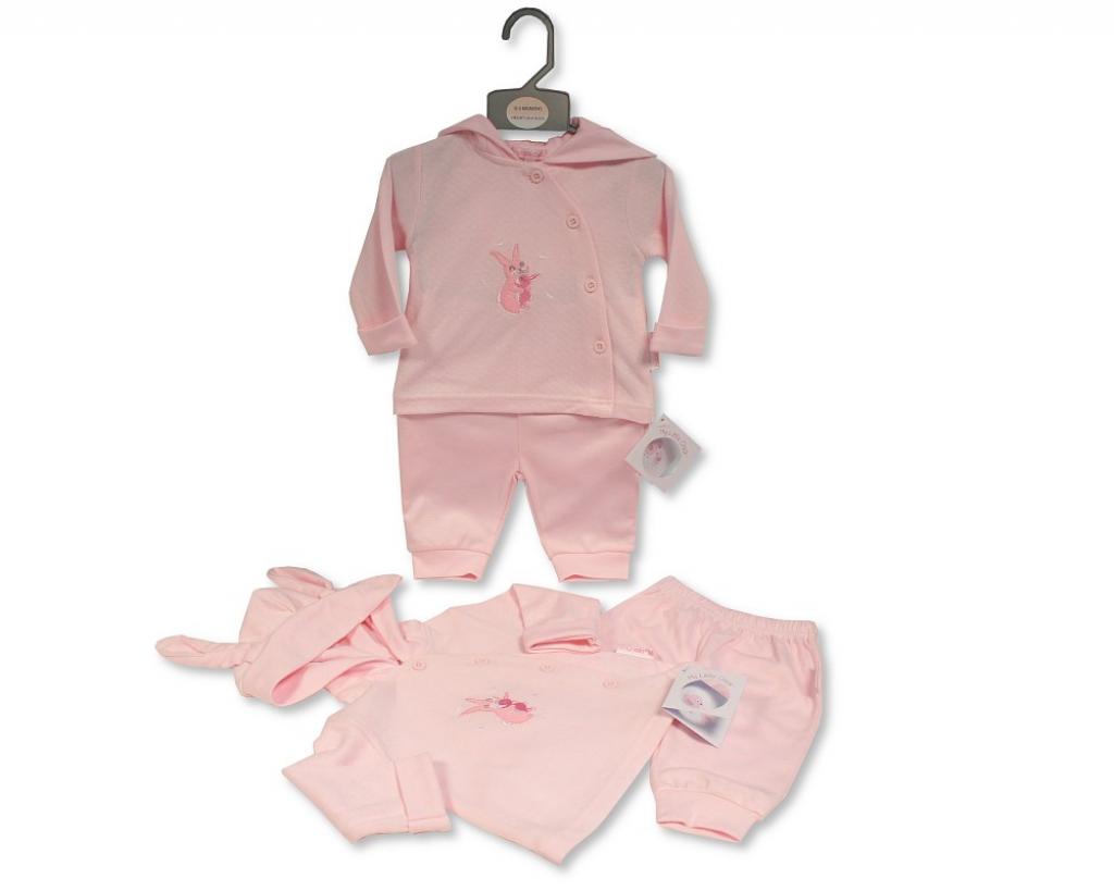 My Little Chick BIS-2020-2559 5035320025599 ML2020-2559 "Bunny" Two Piece Set (NB-6 months)