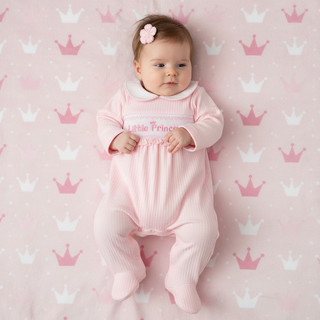 My Little Chick BIS-2020-2688 5035320126883 ML2020-2688 Princess  All In One (NB-6 months)