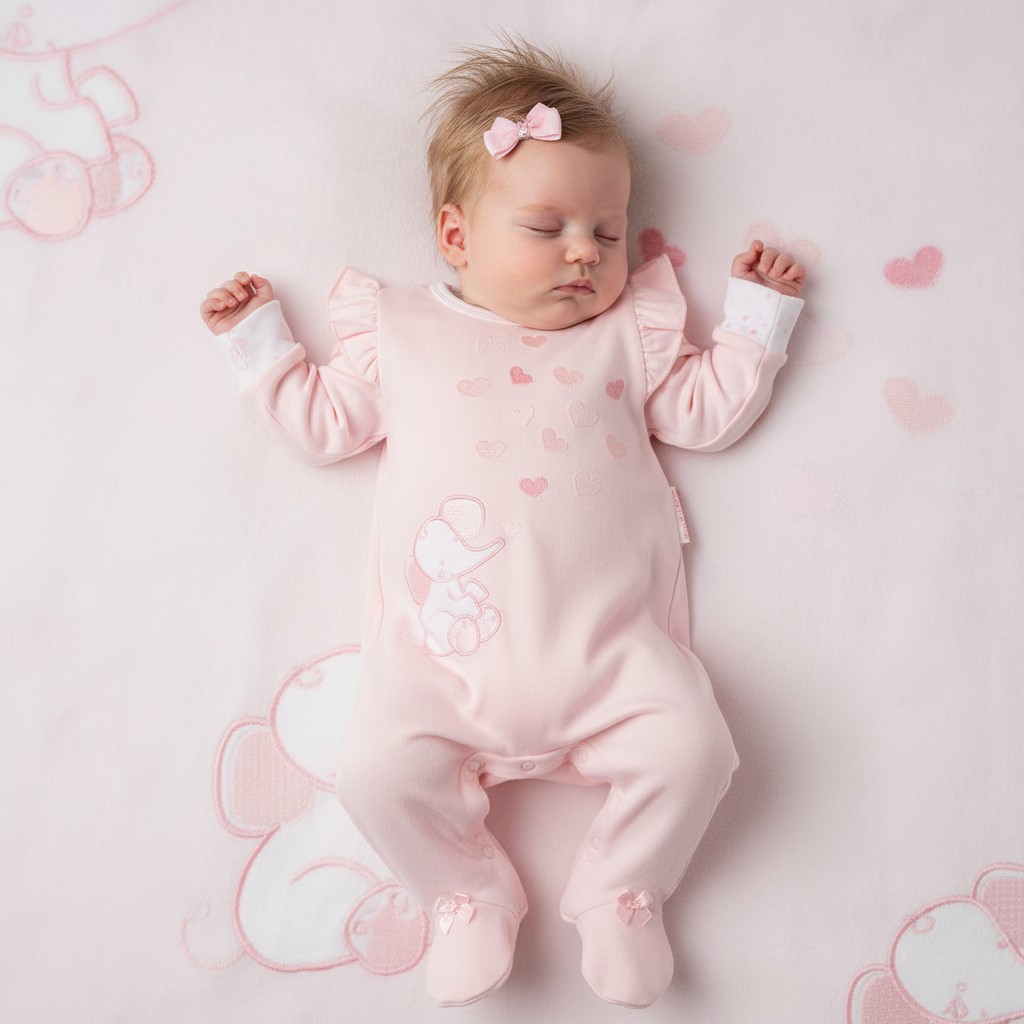 My Little Chick BIS-2020-2694 5035320126944 ML2020-2694 Elephant All In One (NB-6 months)