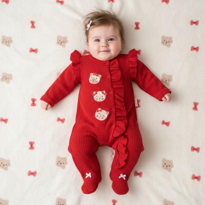 ML2020-2705  Frill & Teddy All In One  (NB-6 months)