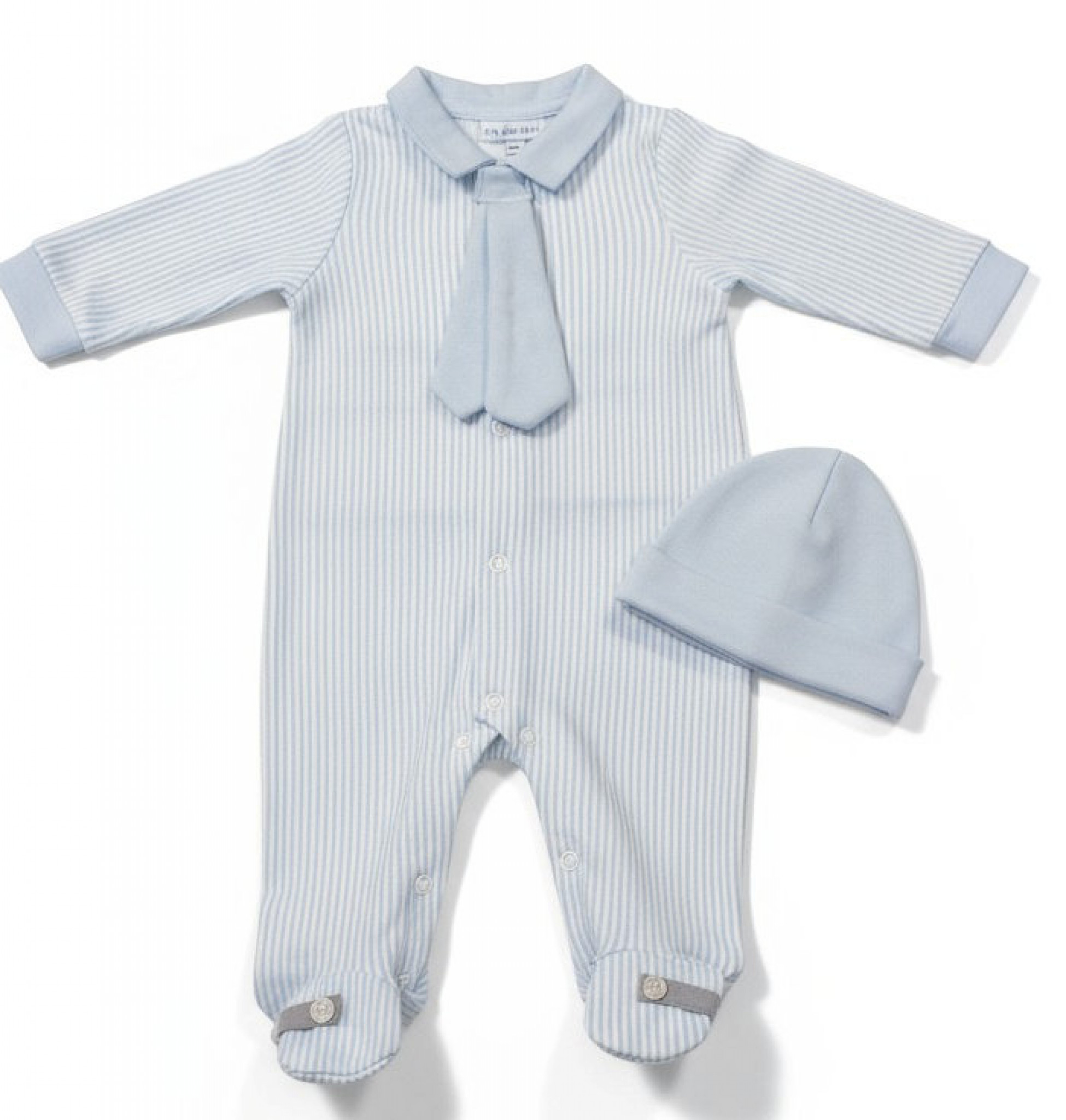 My Little Chick BIS-2100-2254 5035302422545 ML2099-2254W All In One Set "Tie" (Newborn - 6 months)