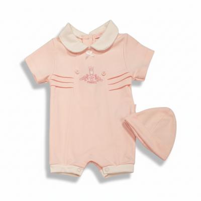 My Little Chick BIS-2100-2274 5035320422749 ML2100-2274-P "Princess" Romper Set (NB - 6m)