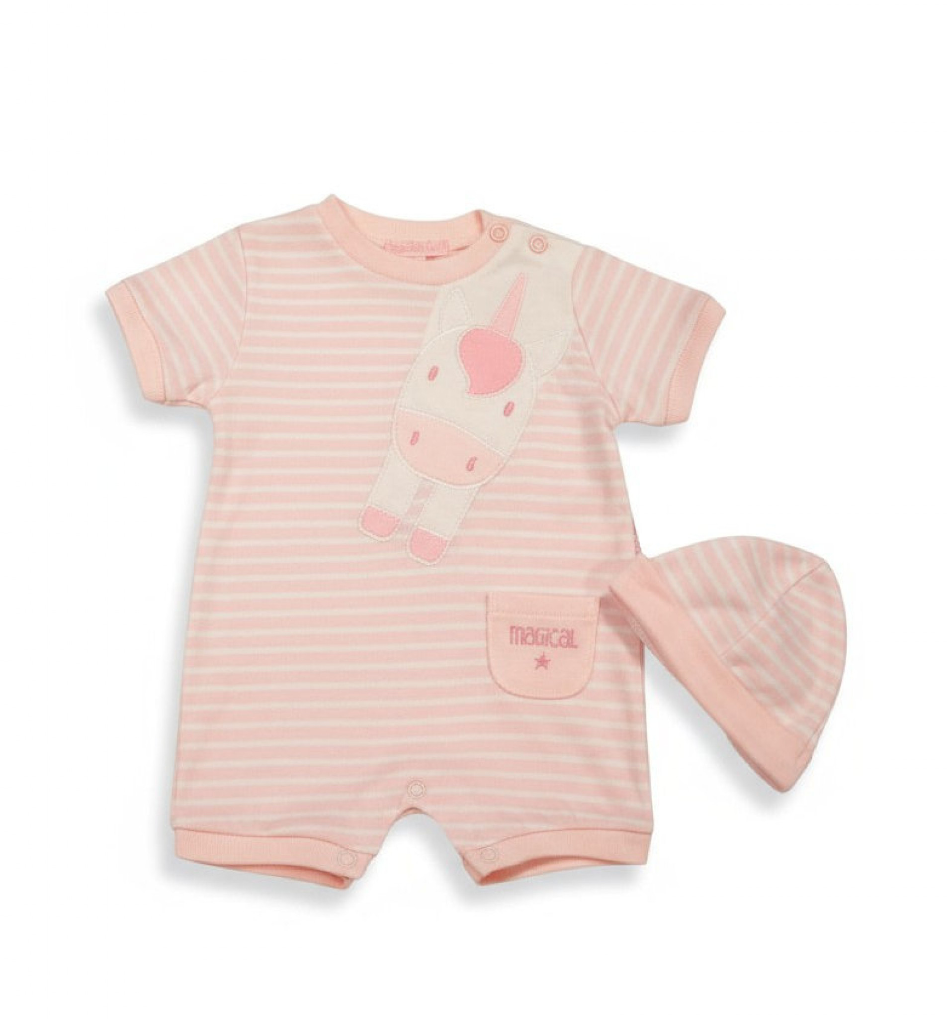 My Little Chick 2100-2283 5035320422831 ML2100-2283P Magical Romper Set(Newborn - 3 months)