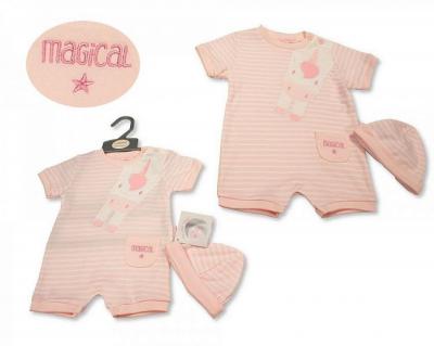 My Little Chick 2100-2283 5035320422831 ML2100-2283P Magical Romper Set(Newborn - 3 months)