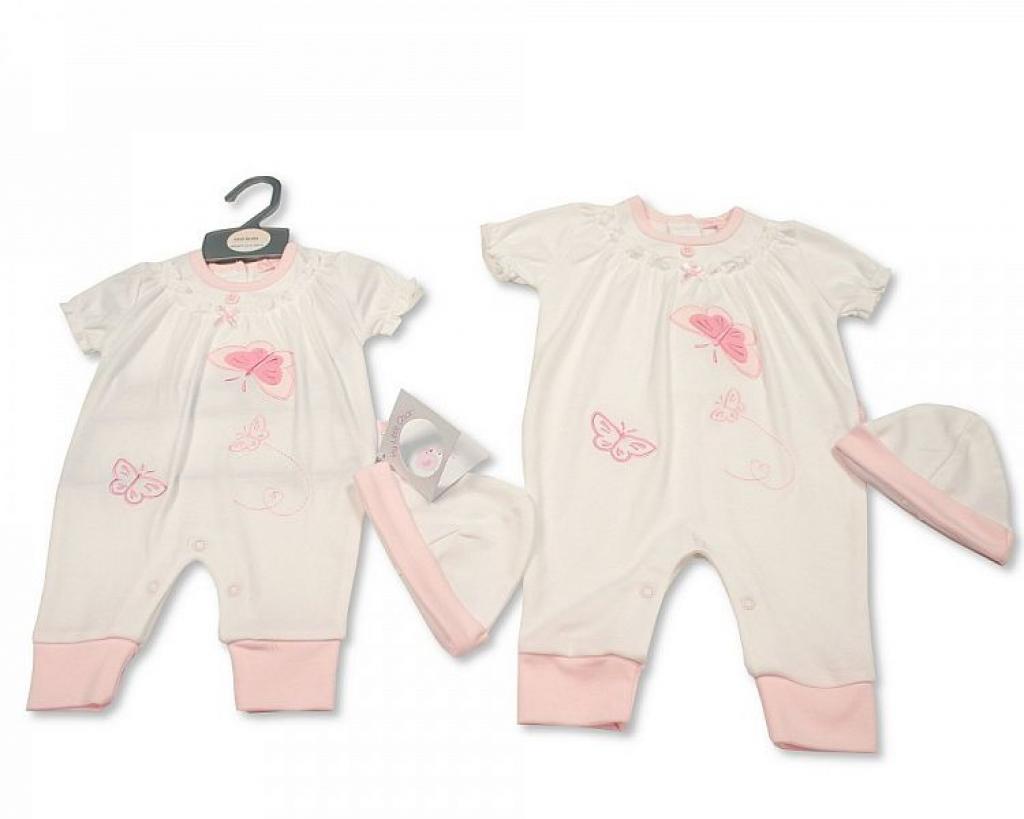 My Little Chick 2100-2287 5035320422879 ML2100-2287 "Butterfly" Romper Set (Newborn - 3 months)