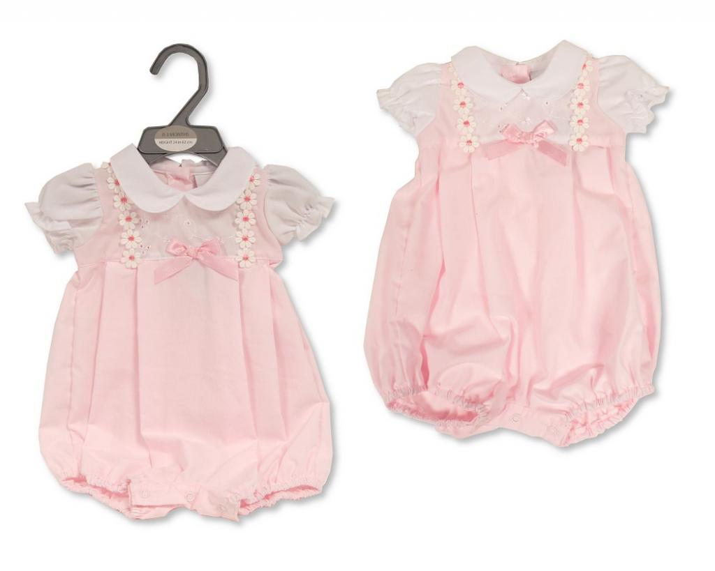 My Little Chick BIS-2120-6153 5035320161532 ML2120-6153 "Daisy and Bow" Romper (Nb-6 months)