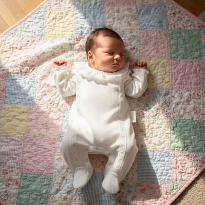 ML2120-6210-W  White "Lace and Ribbon" All In One  (NB-6m)