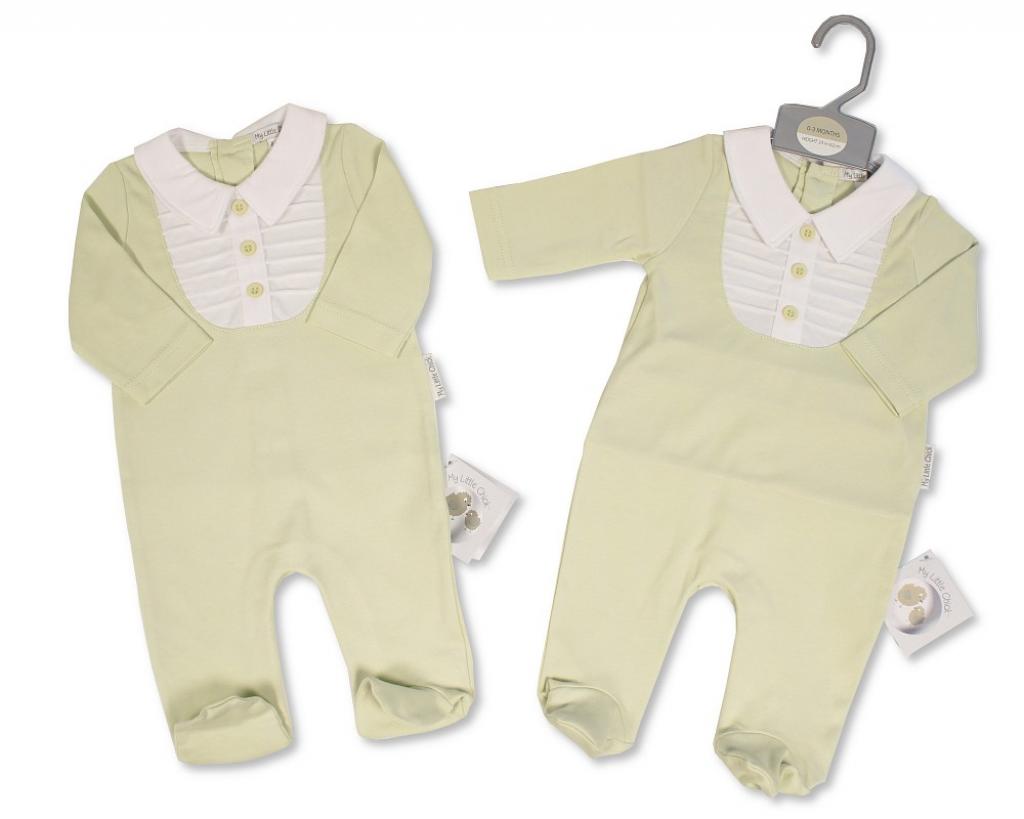 My Little Chick BIS-2120-6237 All sizes = 50352016239 ML2120-6237 Sage All in One (NB-6 months)