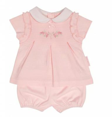 My Little Chick Bis-2120-6298 5035320162980 ML2120-6298-P "Flowers" Shorts Set (Newborn - 6 months)