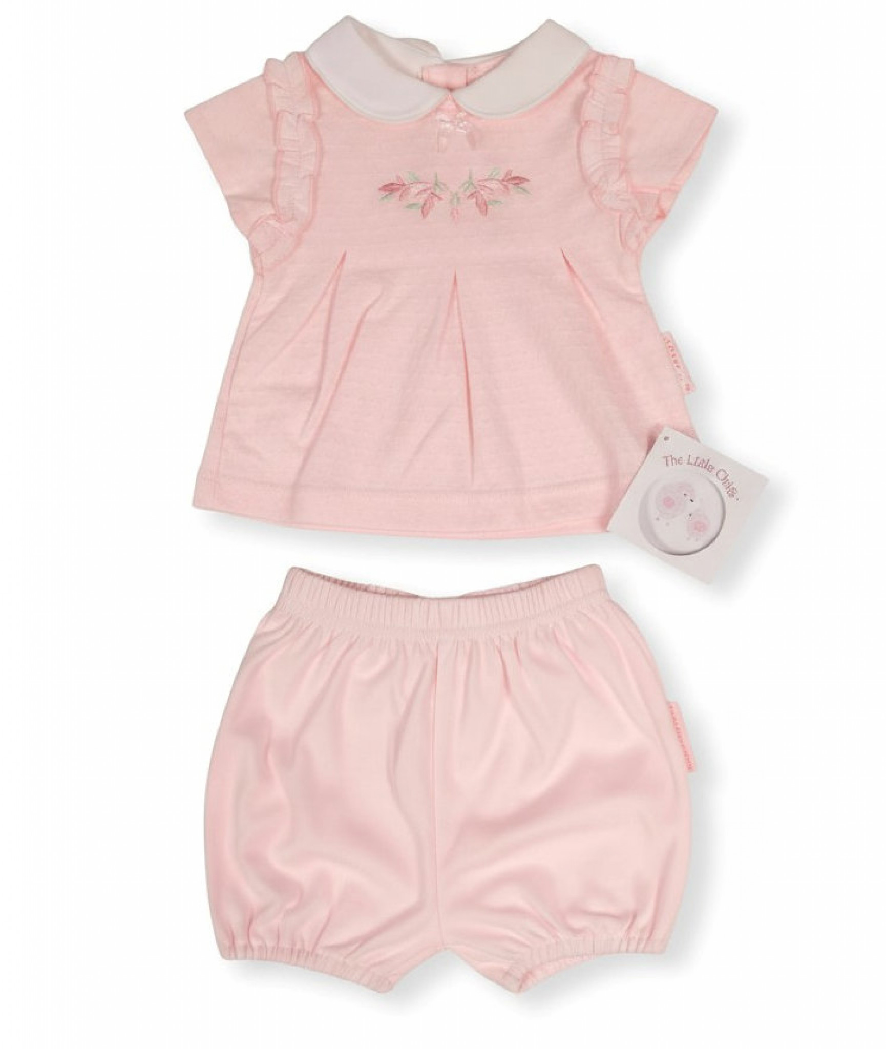 My Little Chick Bis-2120-6298 5035320162980 ML2120-6298P "Flowers" Shorts Set (Newborn - 6 months)