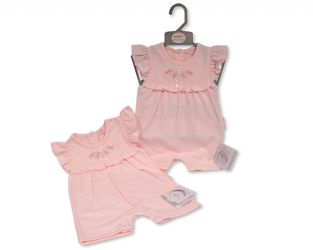 My Little Chick Bis-2120-6299 5035320162997 ML2120-6299 "Flowers" Romper (Newborn - 6 months)