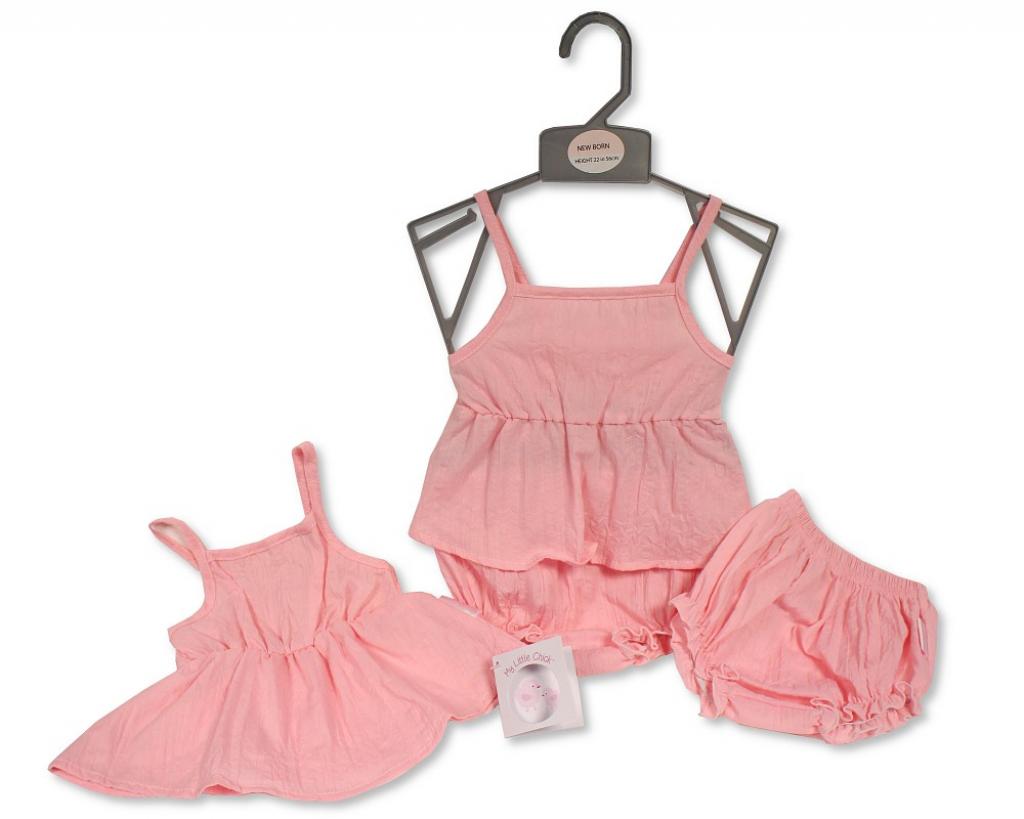 My Little Chick Bis-2120-6303 5035320163031 ML2120-6303 Dress Set (Newborn - 6 months)