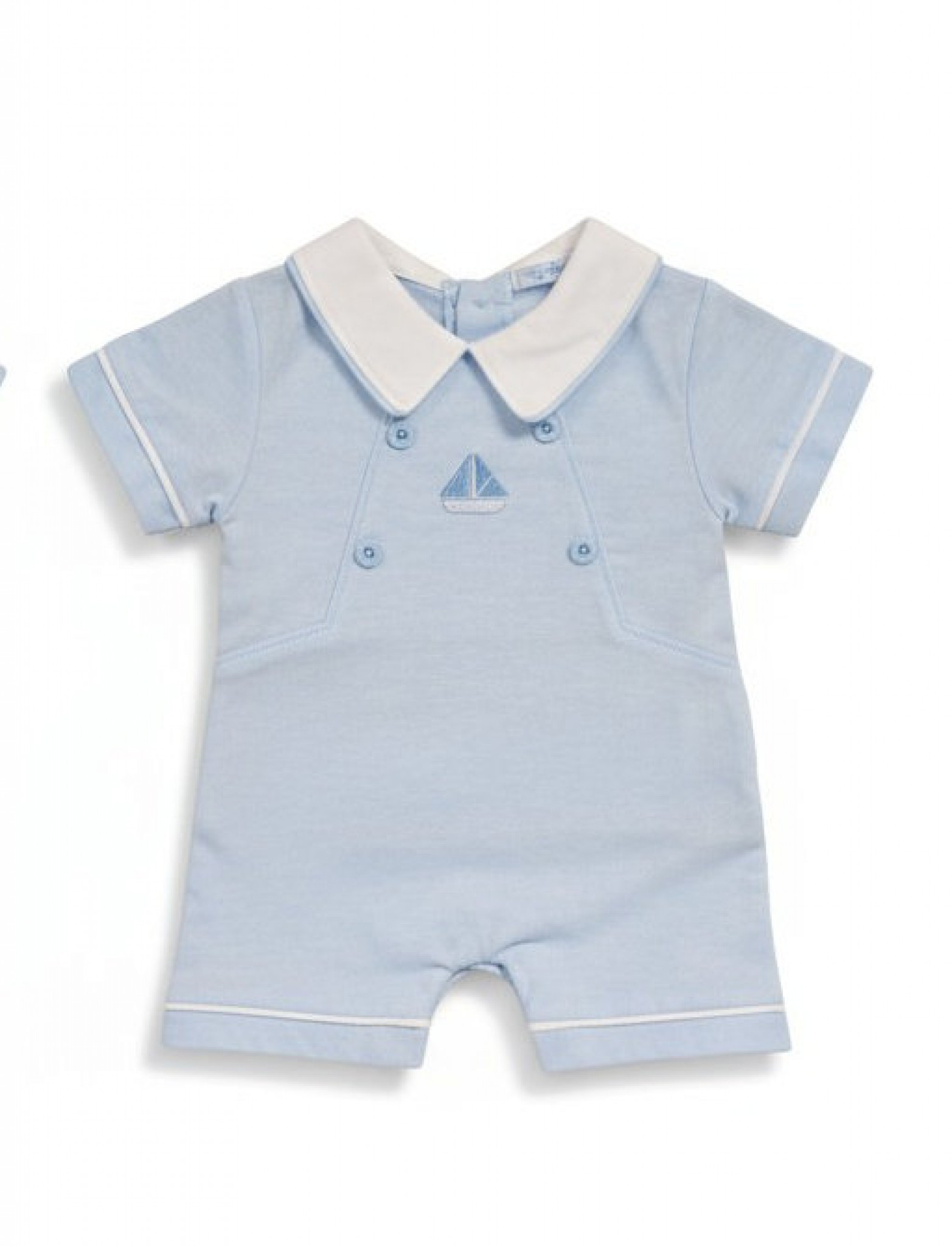 My Little Chick Bis-2120-6313 5035320163130 ML2120-6313S "Sailor" Romper (NB-6 months)