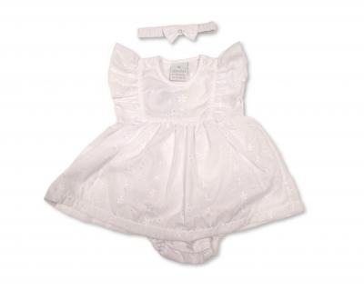 ML2120-6377  Flowers Dress Set  (6-24 months)