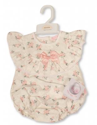 My Little Chick ML2120-6400  ML2120-6400 Floral Romper  ( Newborn - 6 months)