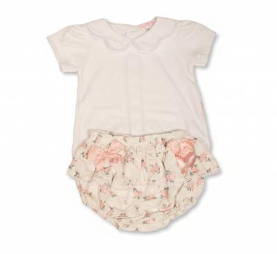 My Little Chick   ML2120-6401P Floral Jam Pant Set ( Newborn - 9 months)