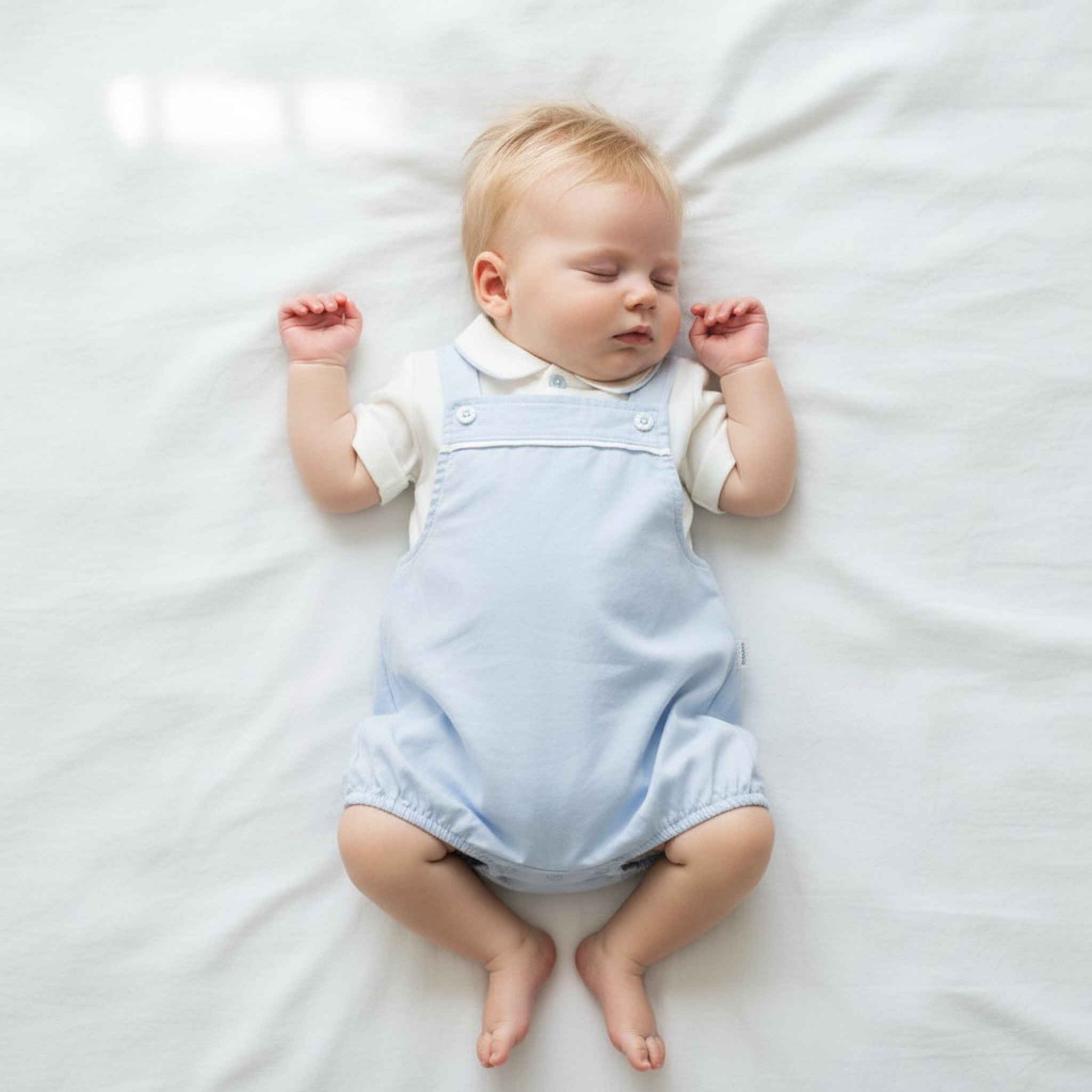 My Little Chick   ML2120-6427S Dungaree Romper (Newborn - 9 months)