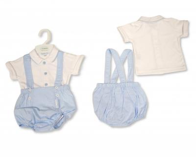 My Little Chick   ML2120-6428 Dungaree romper ( Newborn - 9 months)