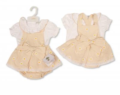 My Little Chick   ML2120-6440 Daisy pinafore Set ( Newborn - 9 months)